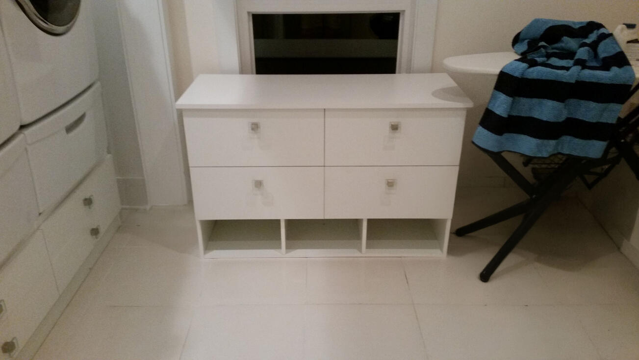 Laundry Cabinet, Storage